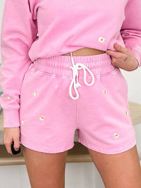 Stitch & Co. - Let It Shine High-rise Cotton Shorts