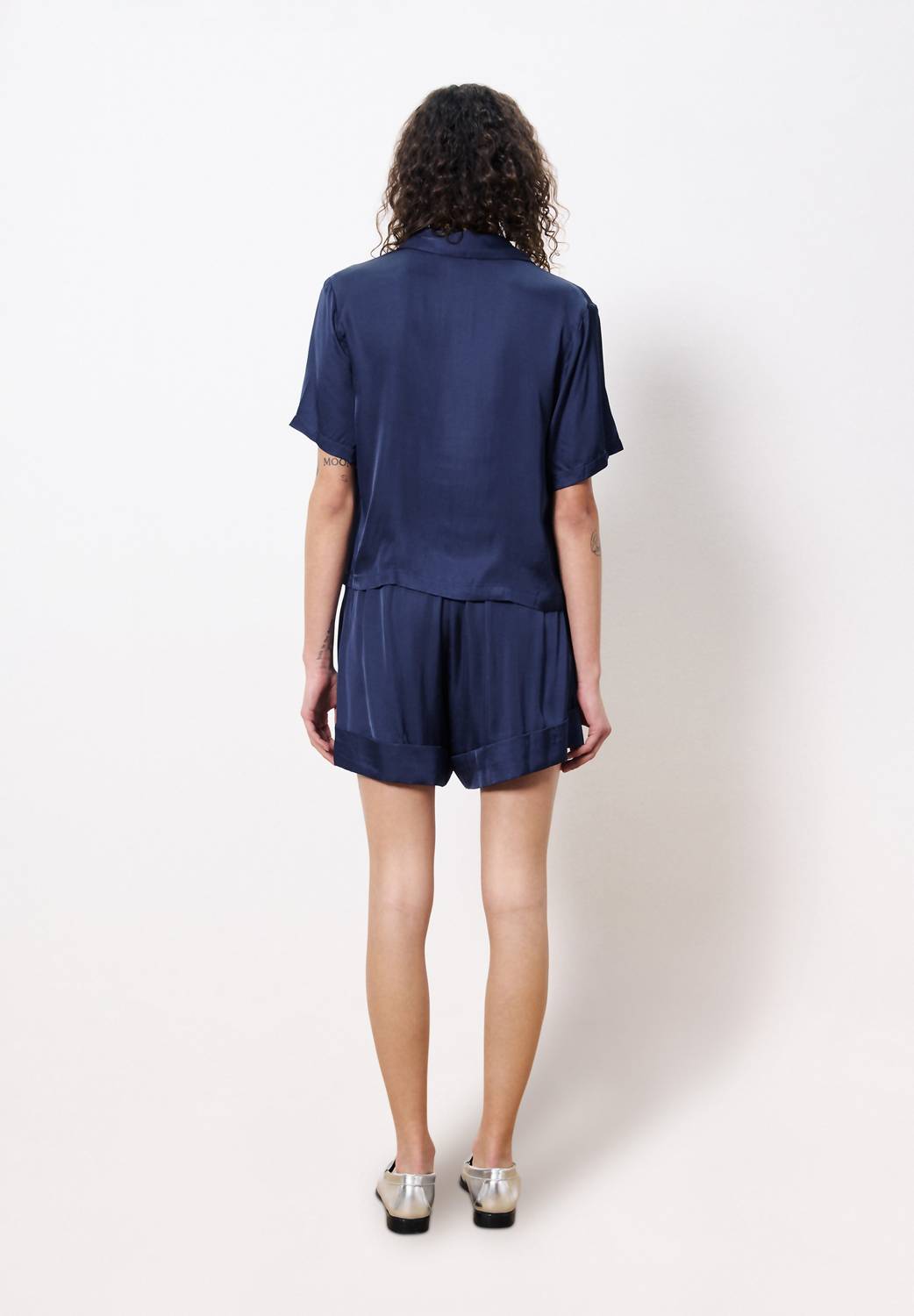 Frnch - Chelly Satin Collared Shirt