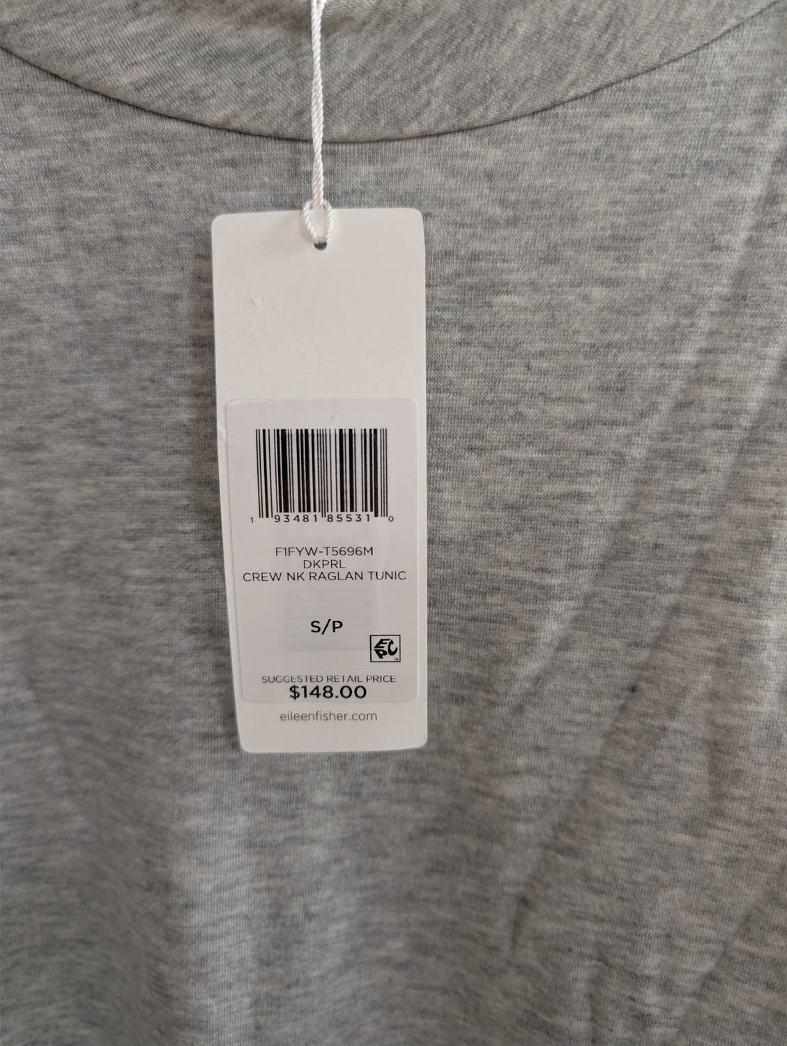 Eileen Fisher - EILEEN FISHER CREW NK RAGLAN TUNIC