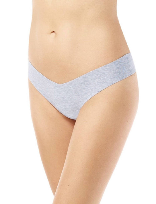 Commando - Heathered Cotton Thong Bottom
