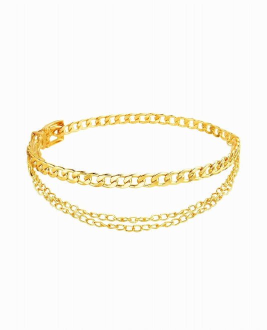 Nicole Miller - Women's Layered Link Chain Belt