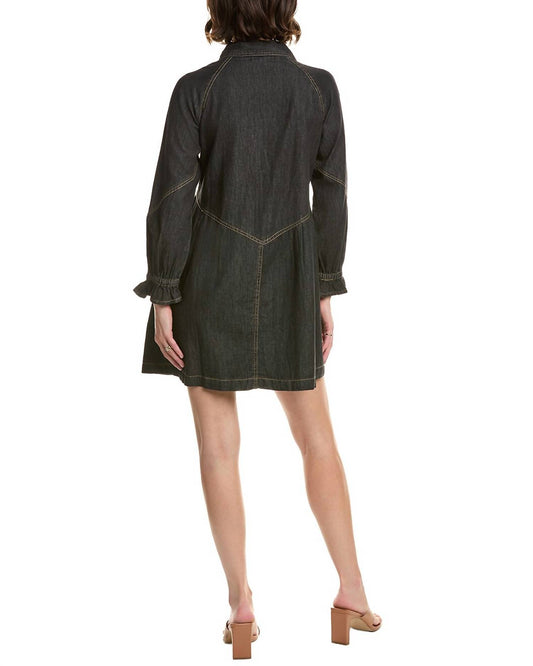 Elan - Denim Shirt Dress