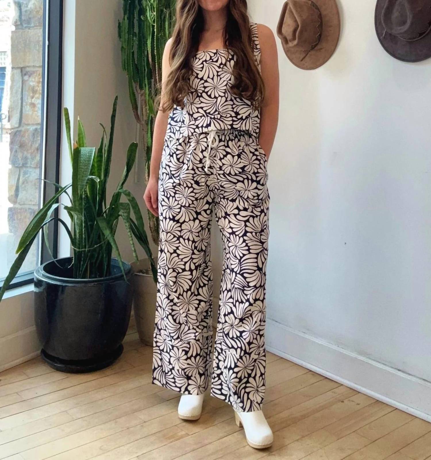 Nary - Big Hem Drawstring Pants