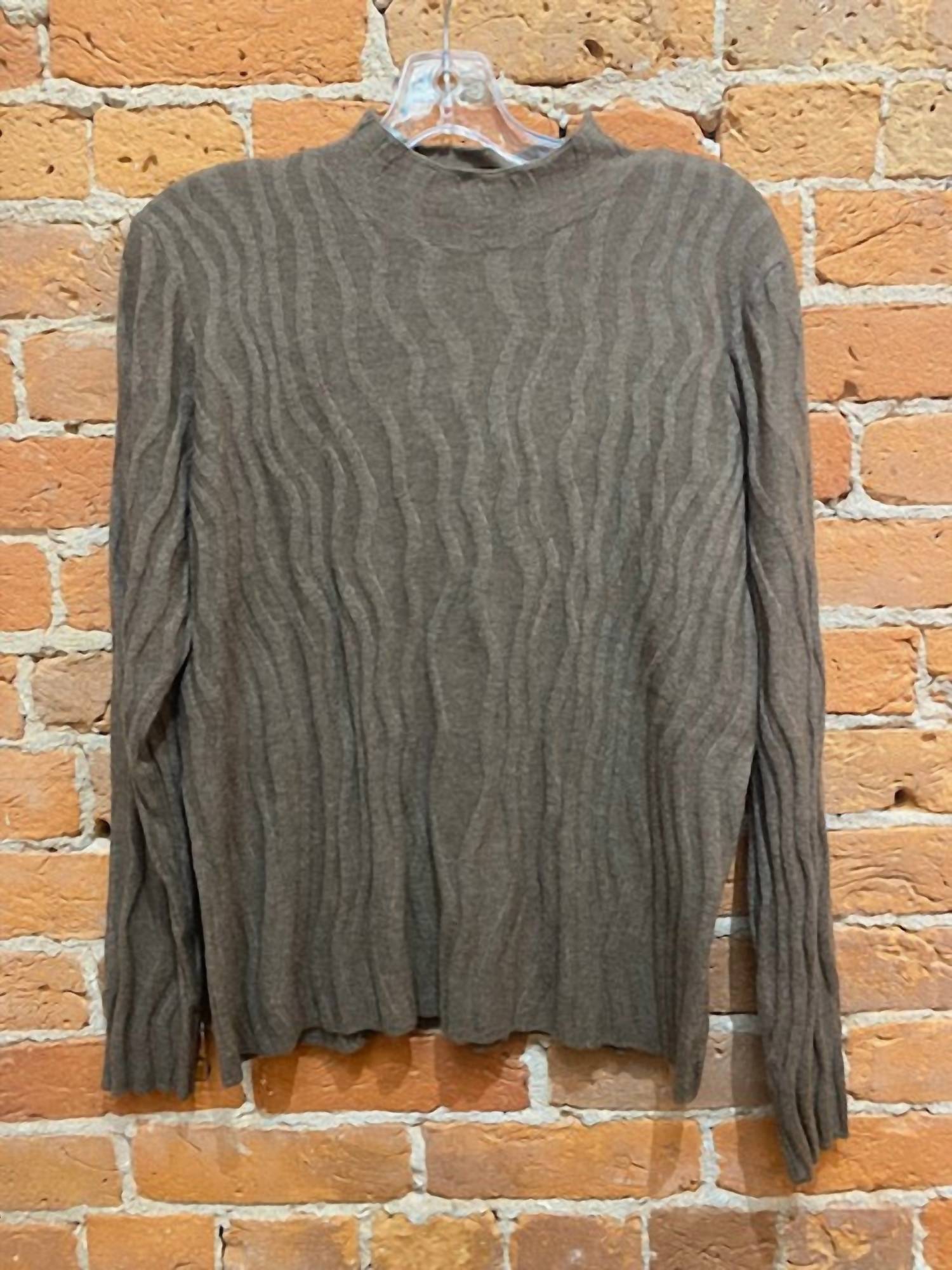 Renuar - Women's Textured High Neck Sweater