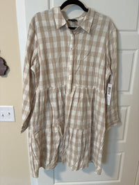 Tribal - Women's Long Sleeve Shirt Dress