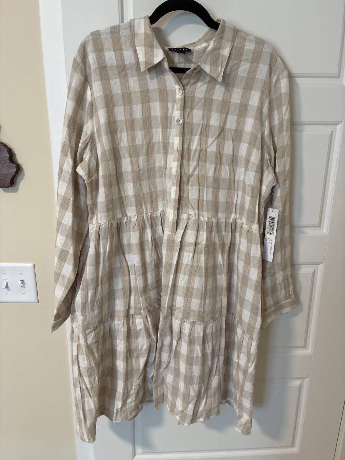 Tribal - Women's Long Sleeve Shirt Dress