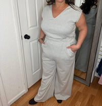 Michelle Mae - Kenzie Striped Jumpsuit