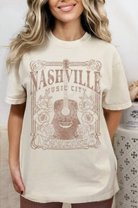 Bouteeque Closet - Cotton Nashville Music City T-shirt