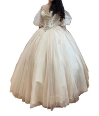 Mary'S Bridal - Quinceañera Puff Sleeve Dress