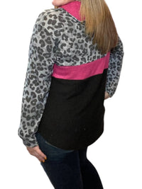 Honeyme - Snow Leopard Hoodie