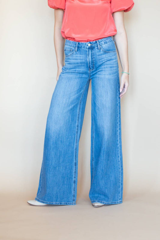 Vervet By Flying Monkey - Infinite Motion Extra Wide Leg Jeans