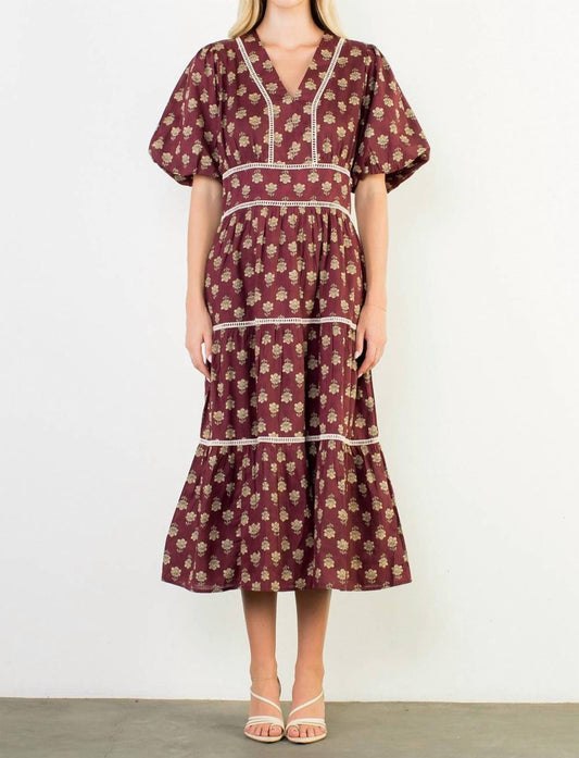 Thml - Adelyn Midi Print Dress