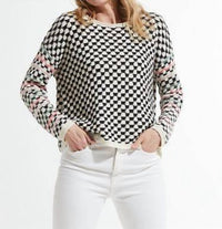 Zaket & Plover - Checked Sweater -plus