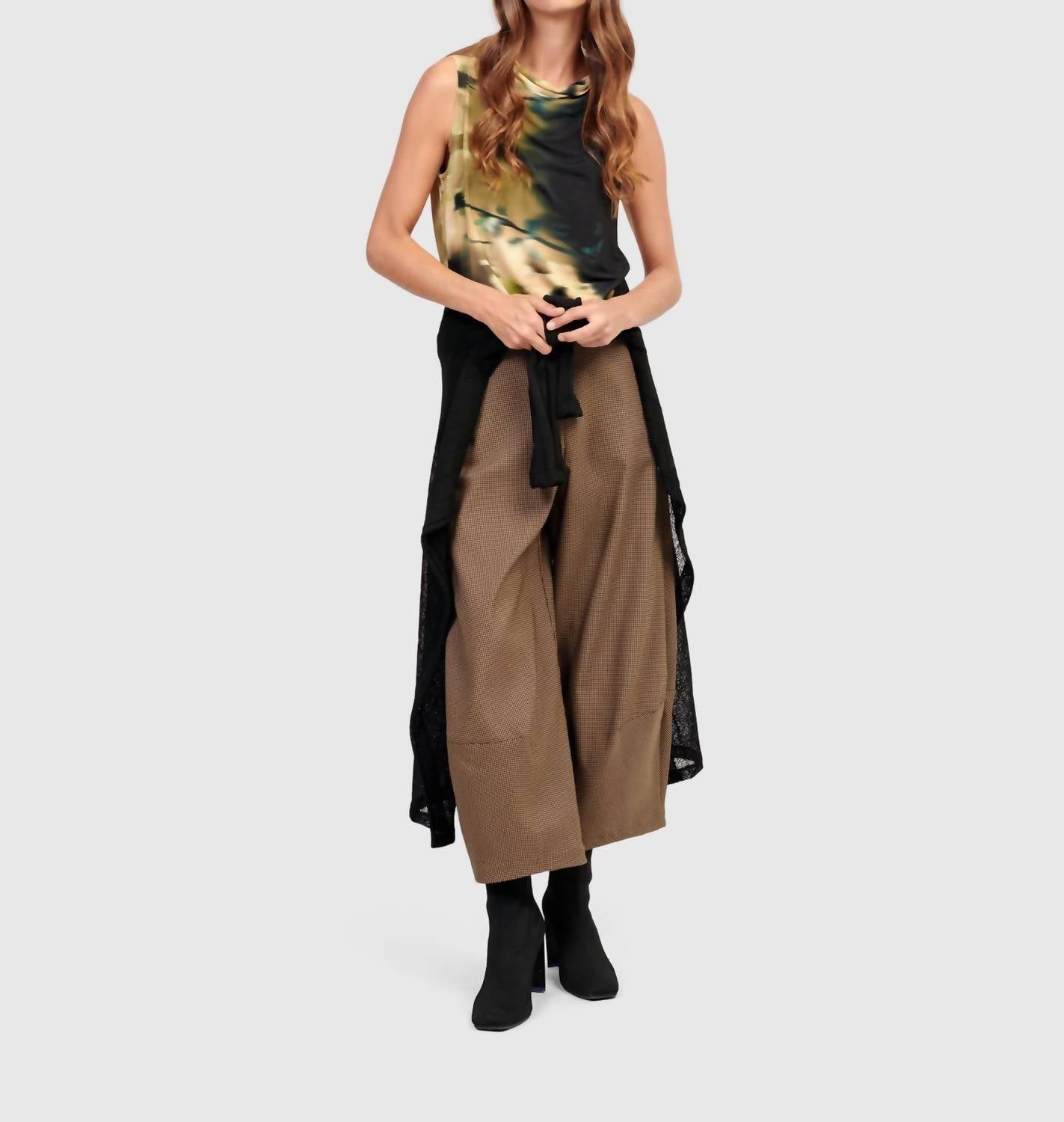 ALEMBIKA Bonanza Trousers in houndstooth - women's pants - view 5