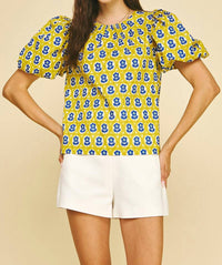 Pinch - Vibrant Floral Blouse