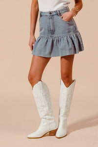 So Me - Dallas Ruffled Skirt