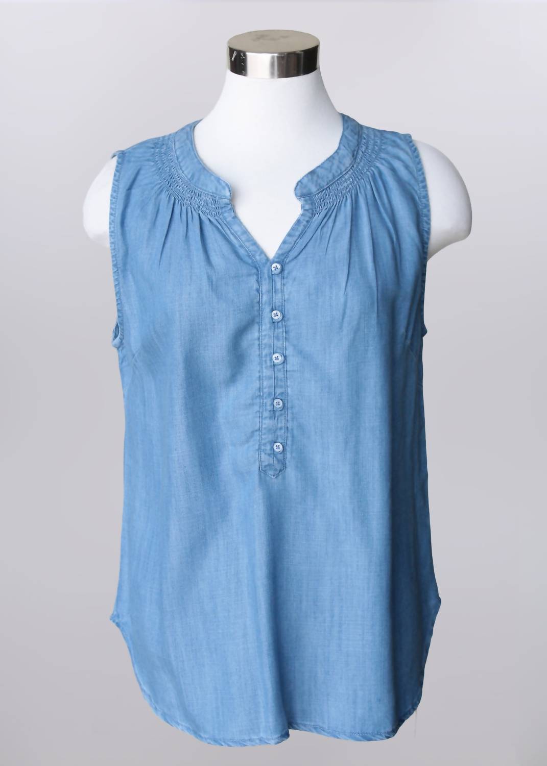Keren Hart - Women's Sleeveless Denim Top