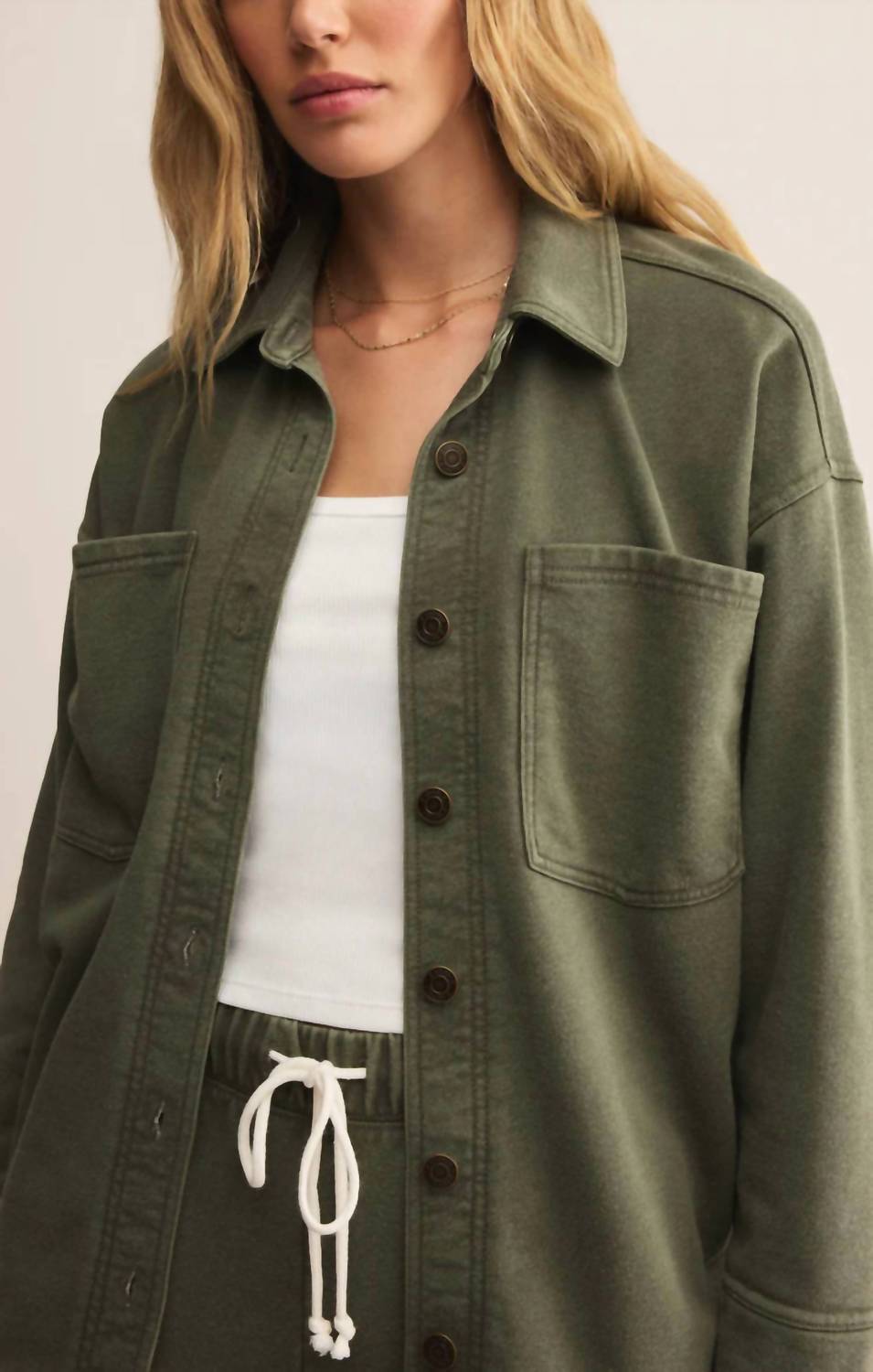 Z Supply - All Day Knit Denim Jacket