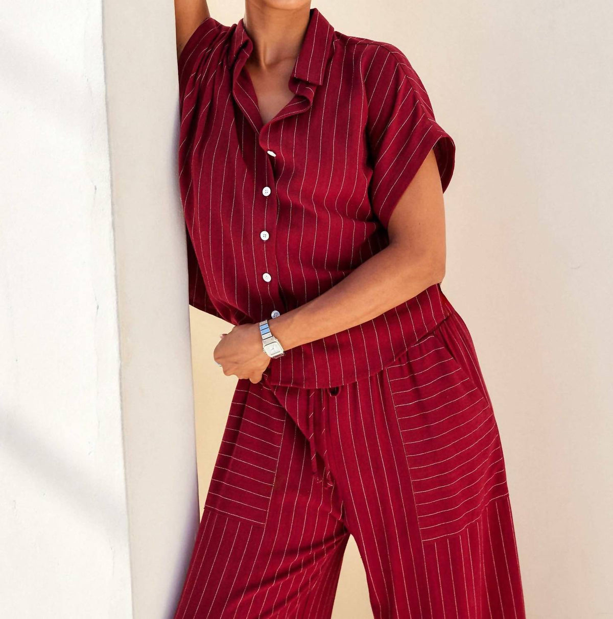 Fifteen Twenty - Women's Collette Button Up Top