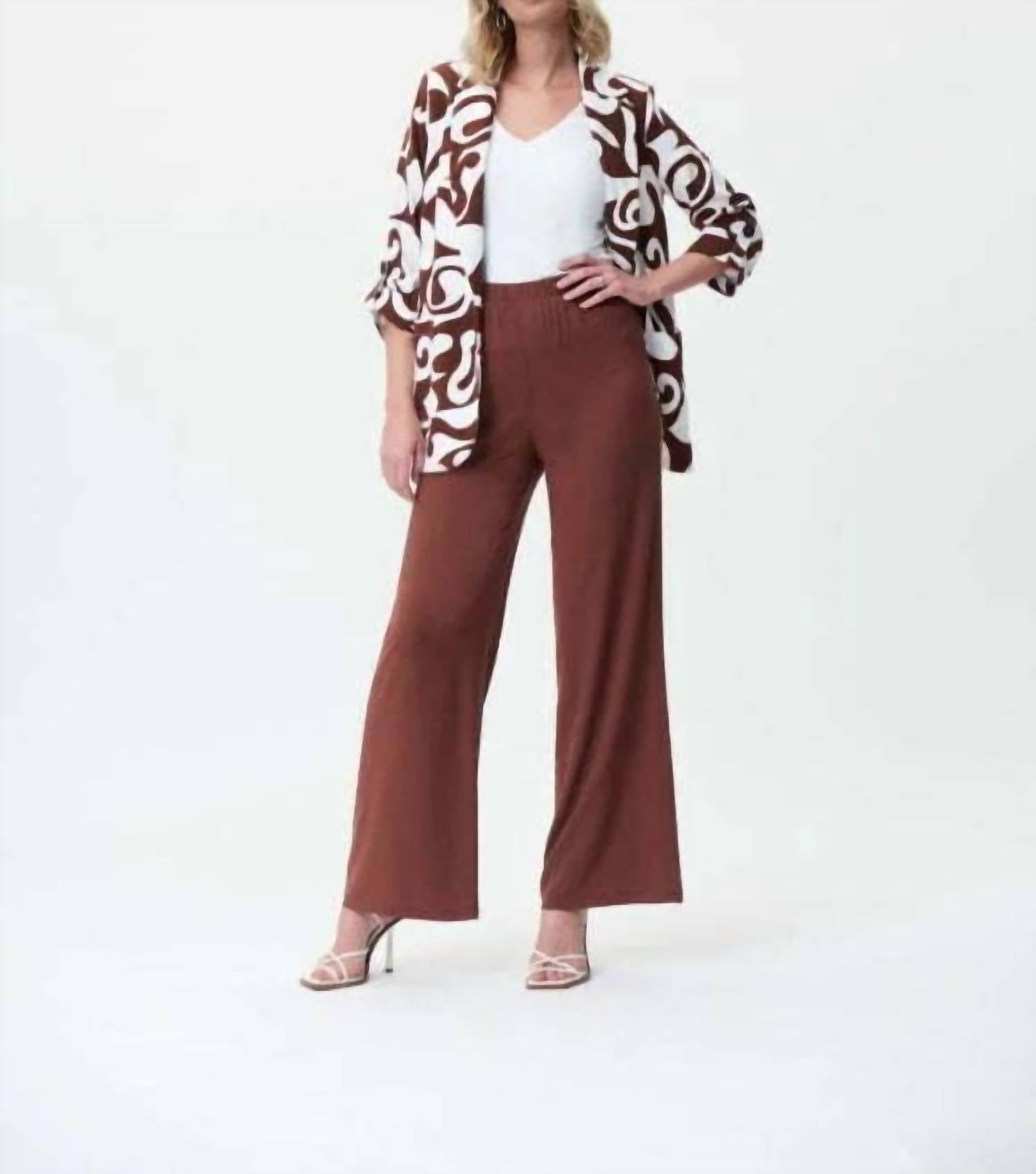 Joseph Ribkoff - Espresso Trousers