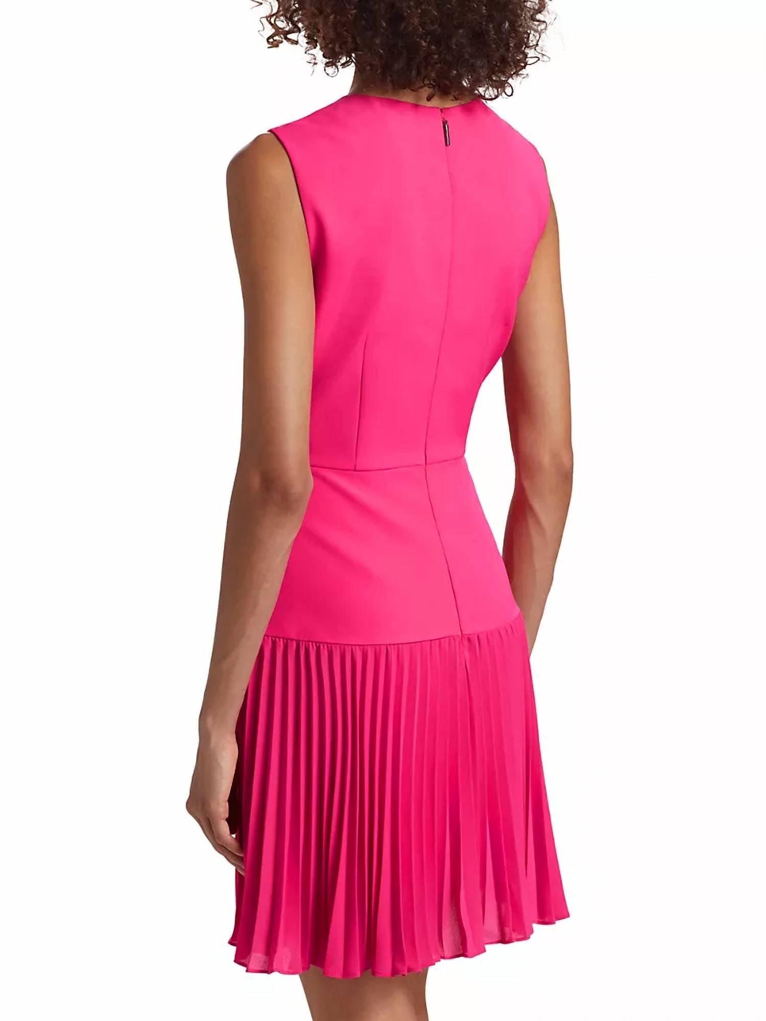 Milly - Haddy Pleated Mini Dress
