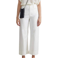 APIECE APART Women's Classic Merida Pant in cream - women's pants