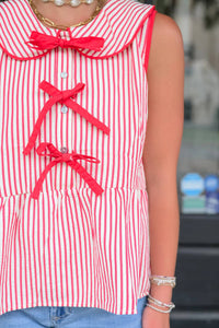 She + Sky - All-american Sweetheart Top