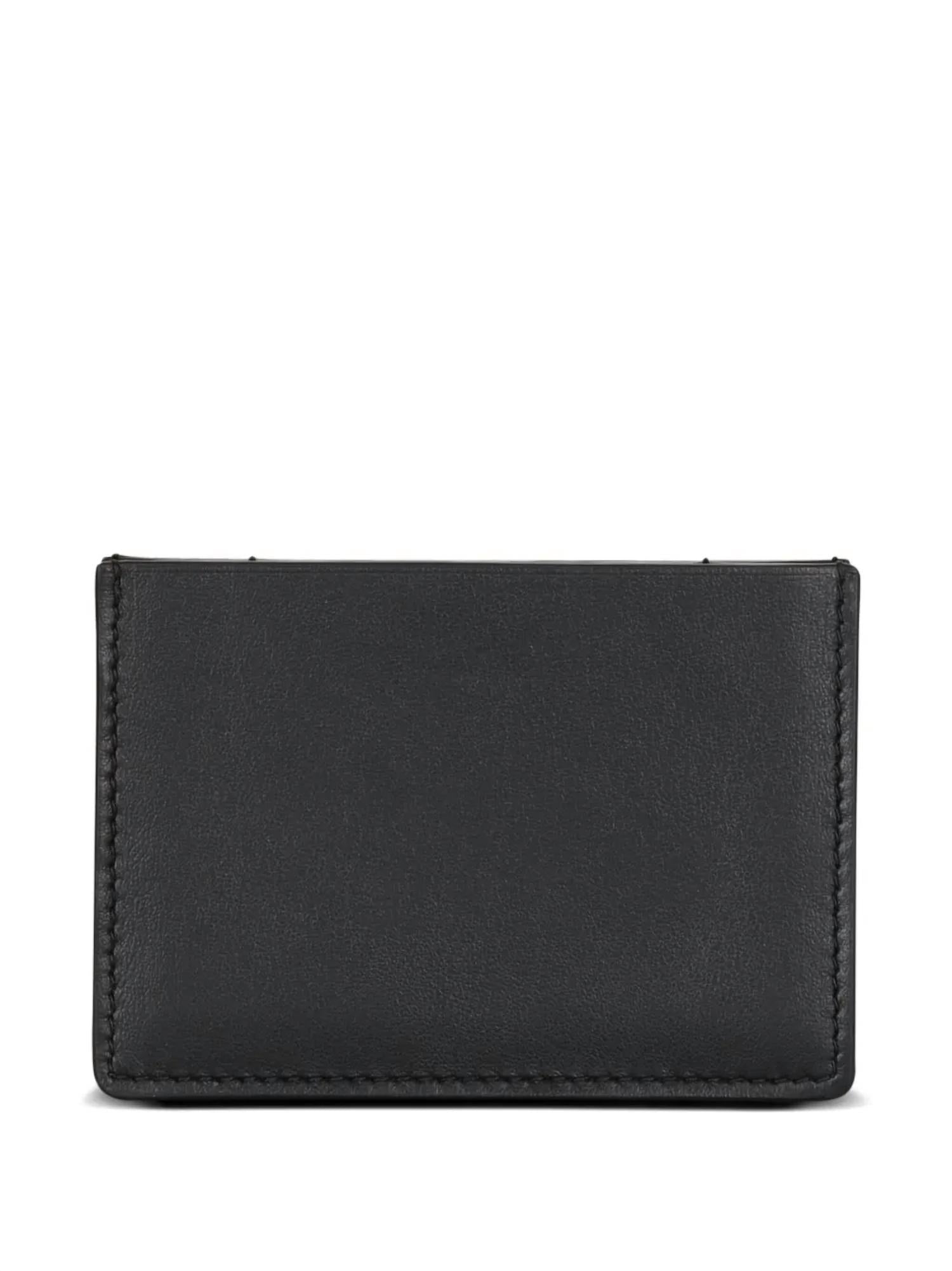 Balmain - Women's Leather Card Holder