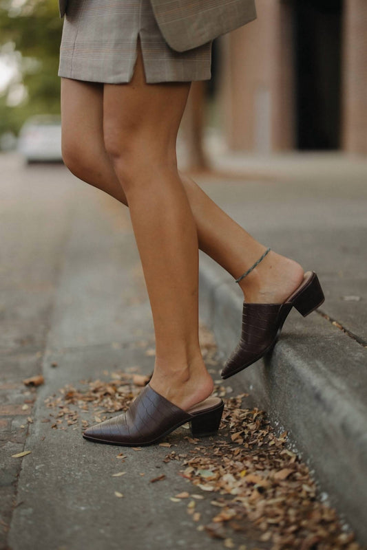 Chocolat Blu - Women's Cellia Embossed Croc