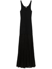TOTEME Evening Maxi Tank Dress in black - women's dress - view 5