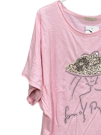 Oz - Women's Embelished Short Sleeve Tee