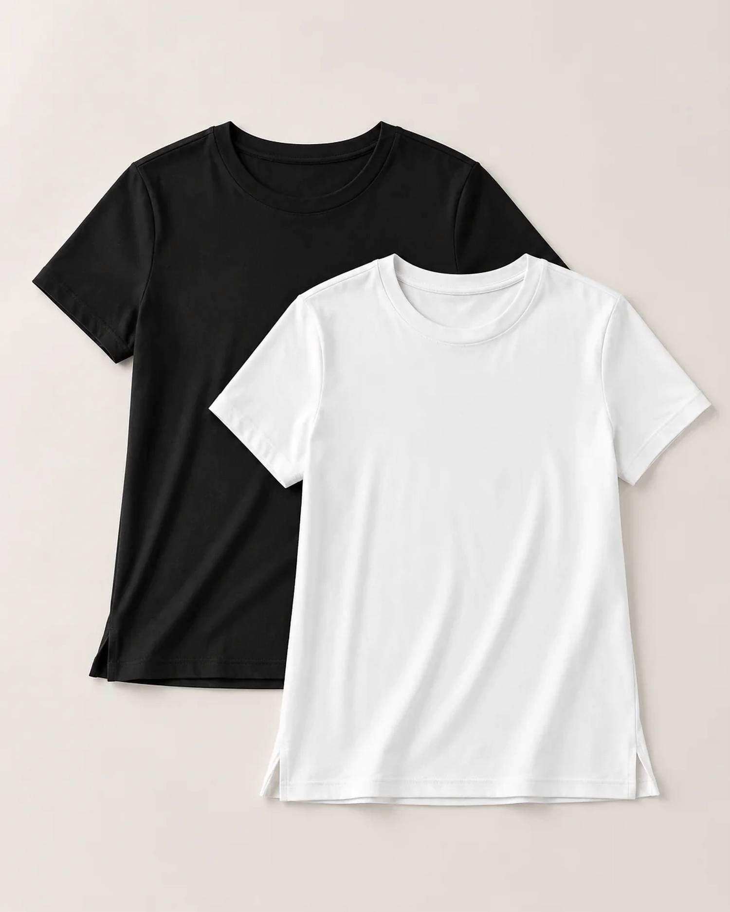 Buki - Women's Supersoft Crew Neck Tee 2-pack