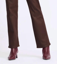 Daze - Emelia Vintage Straight Leather Pants