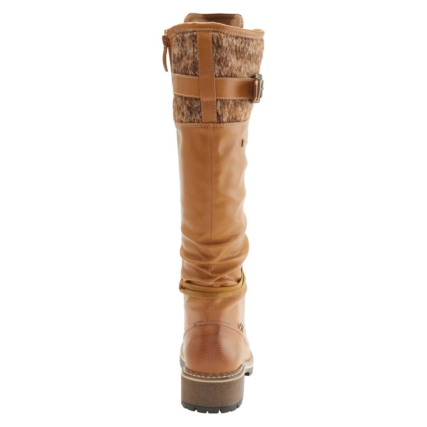 Chilly Knit Cuff Vegan Boot