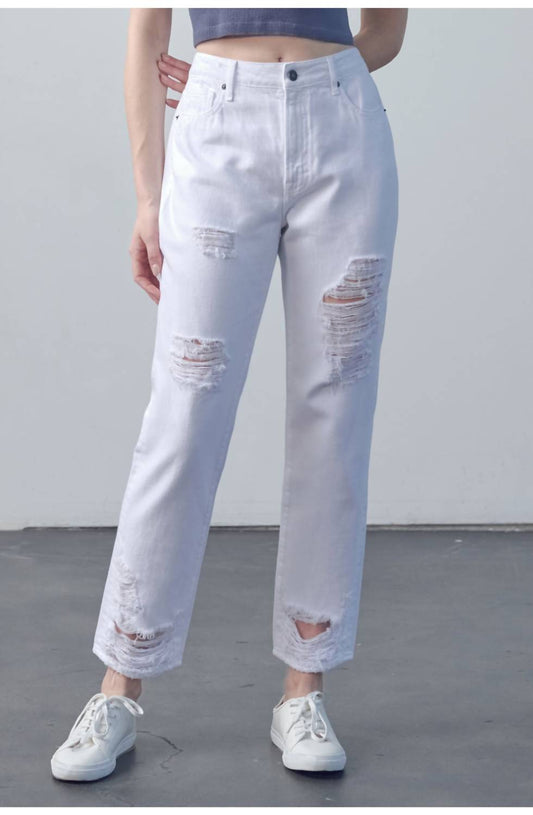 Tracey High Rise Straight Jean