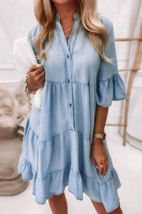 Ninexis - Washed Denim Dress