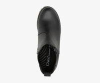 Chaco Women's Fields Chelsea Waterproof Boot in black - women's shoe - detail view