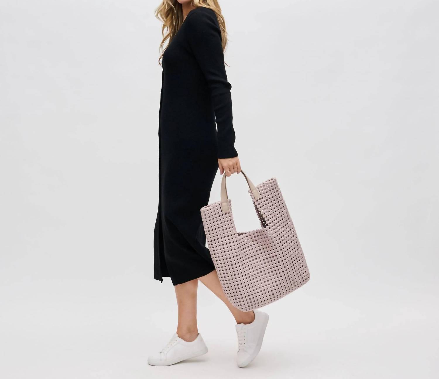 Sol And Selene - Women's Zenith Zen Hand Woven Knot Tote Bag