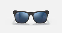Ray Ban - Kids Full Rim Square Non Polarized Sunglasses Justin 9069s - 7028 - 55