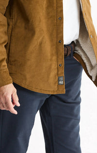 Jachs New York - Sherpa Lined Corduroy Shirt Jacket