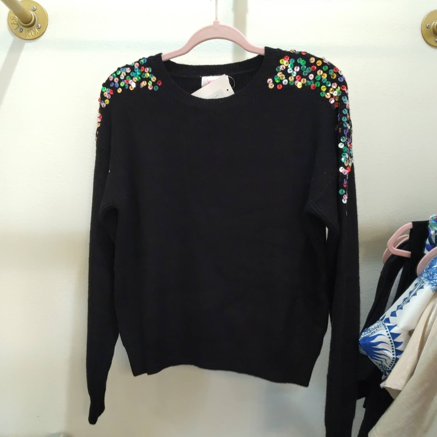 Jess Lea - Women's Party Favor Sequin Sweater