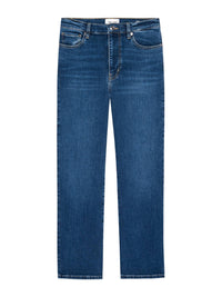 FRAME Le Sleek Straight Leg Jeans in blue - women's jeans - view 6
