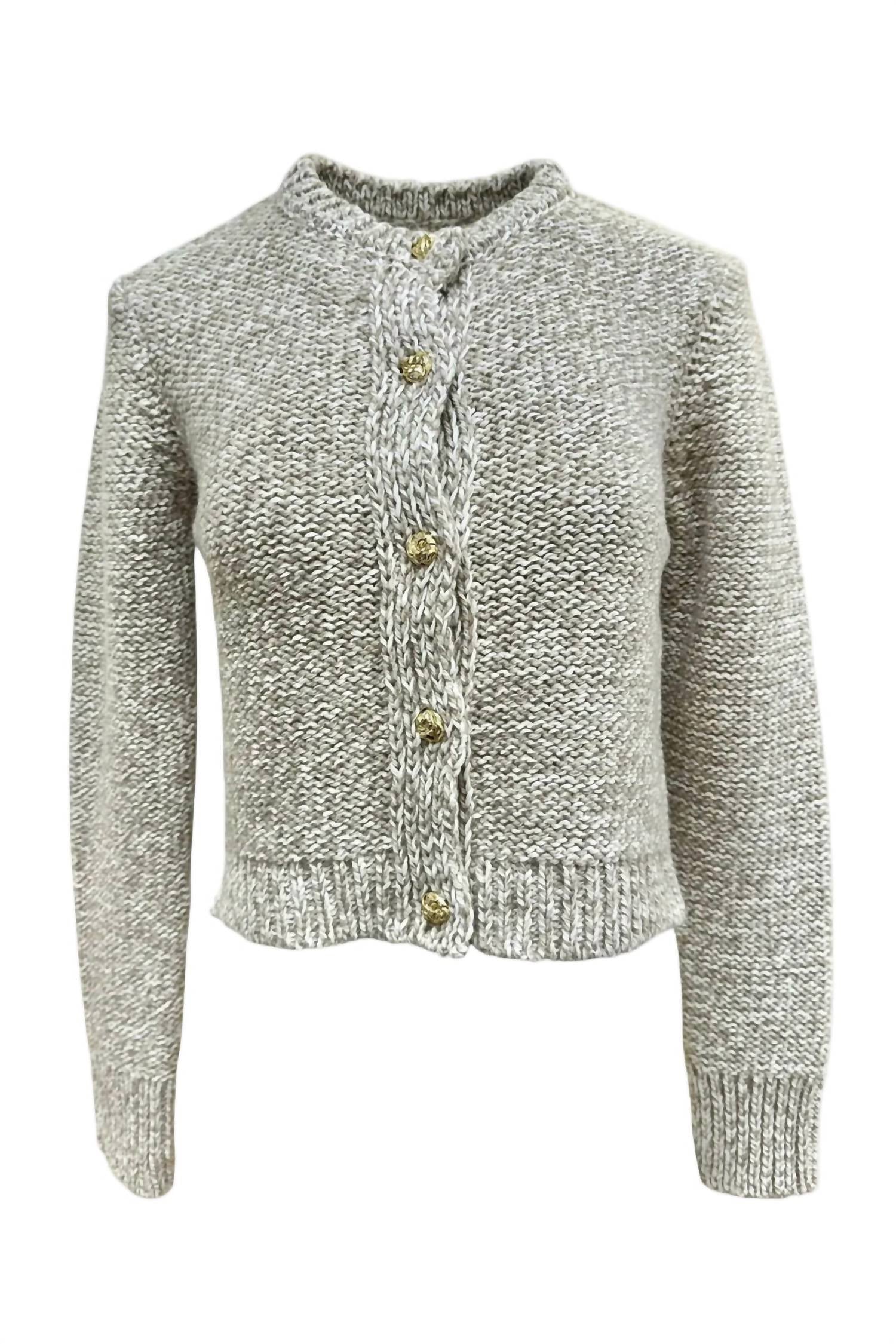 White + Warren - Women's Recycled Marl Cardigan