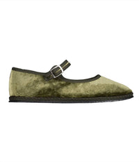 Vibi Venezia - Women's Mary Jane Silk Velvet Shoe