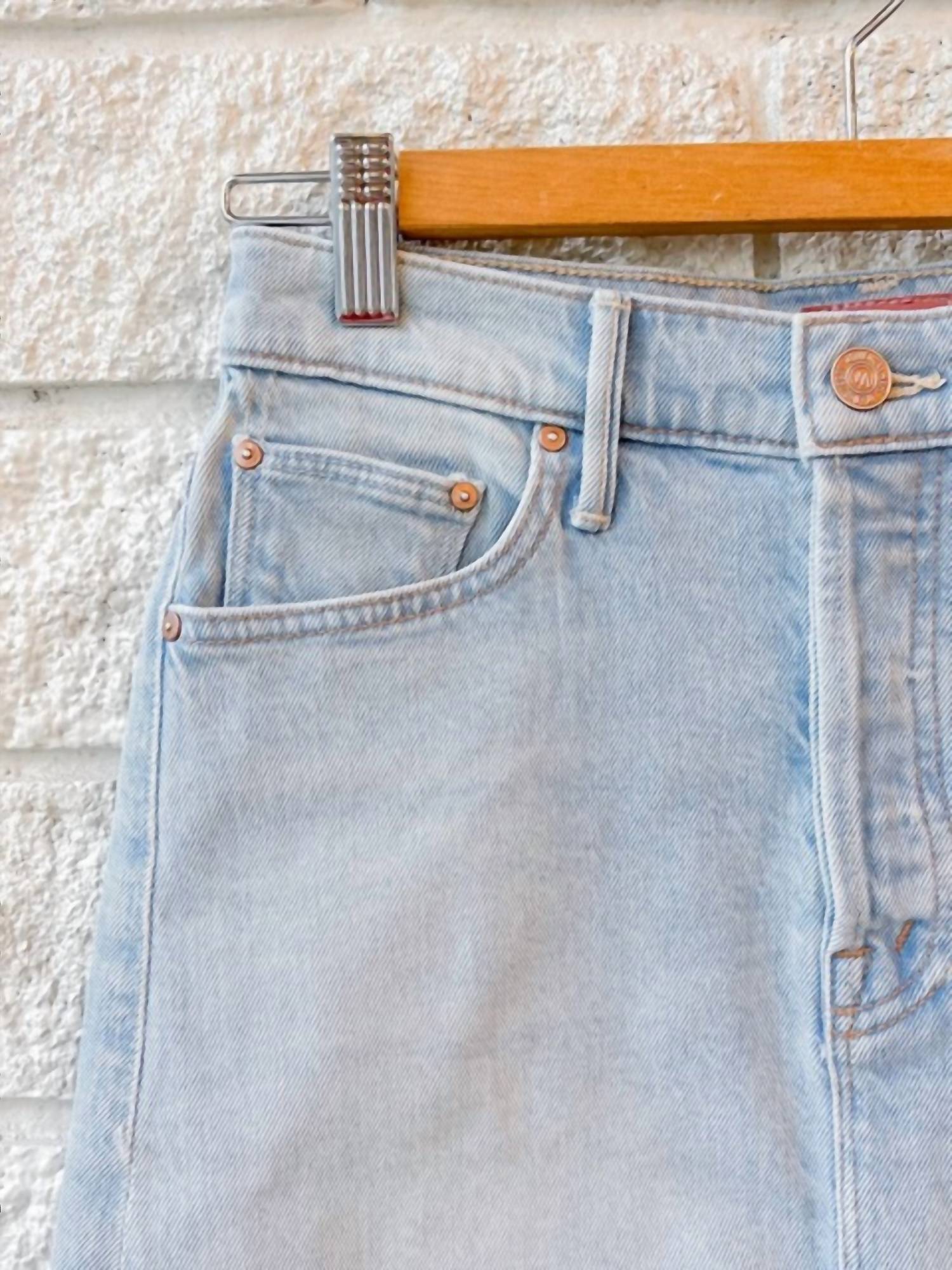 Mother - Vagabond Mini Fray Skirt