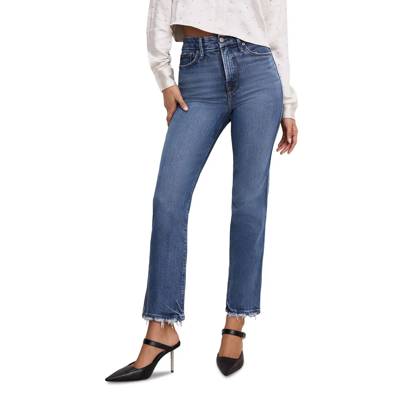 Good American - Good Curve Straight Jeans