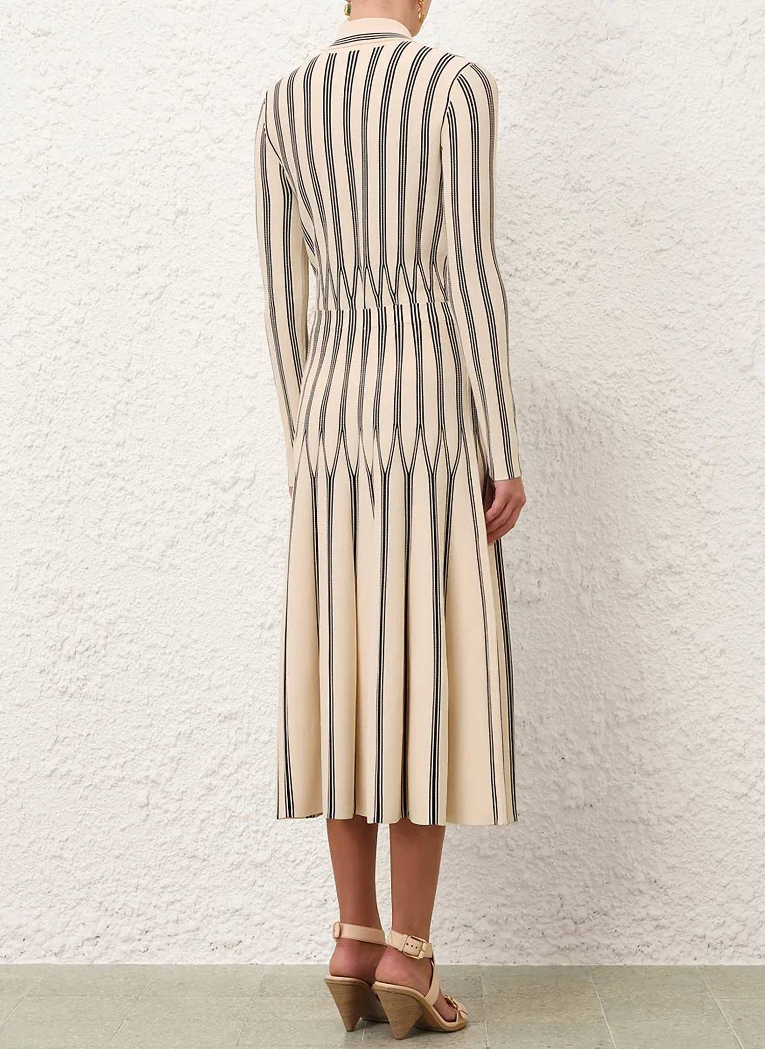 Zimmermann - Rebellion Striped Polo Top
