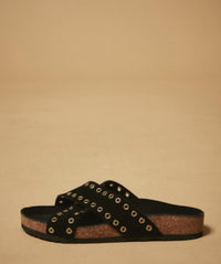 Edna Eyelet Sandal