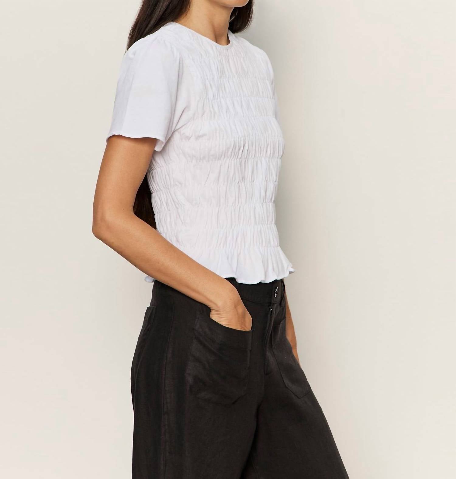 Sanctuary - Better Together Smocked Top
