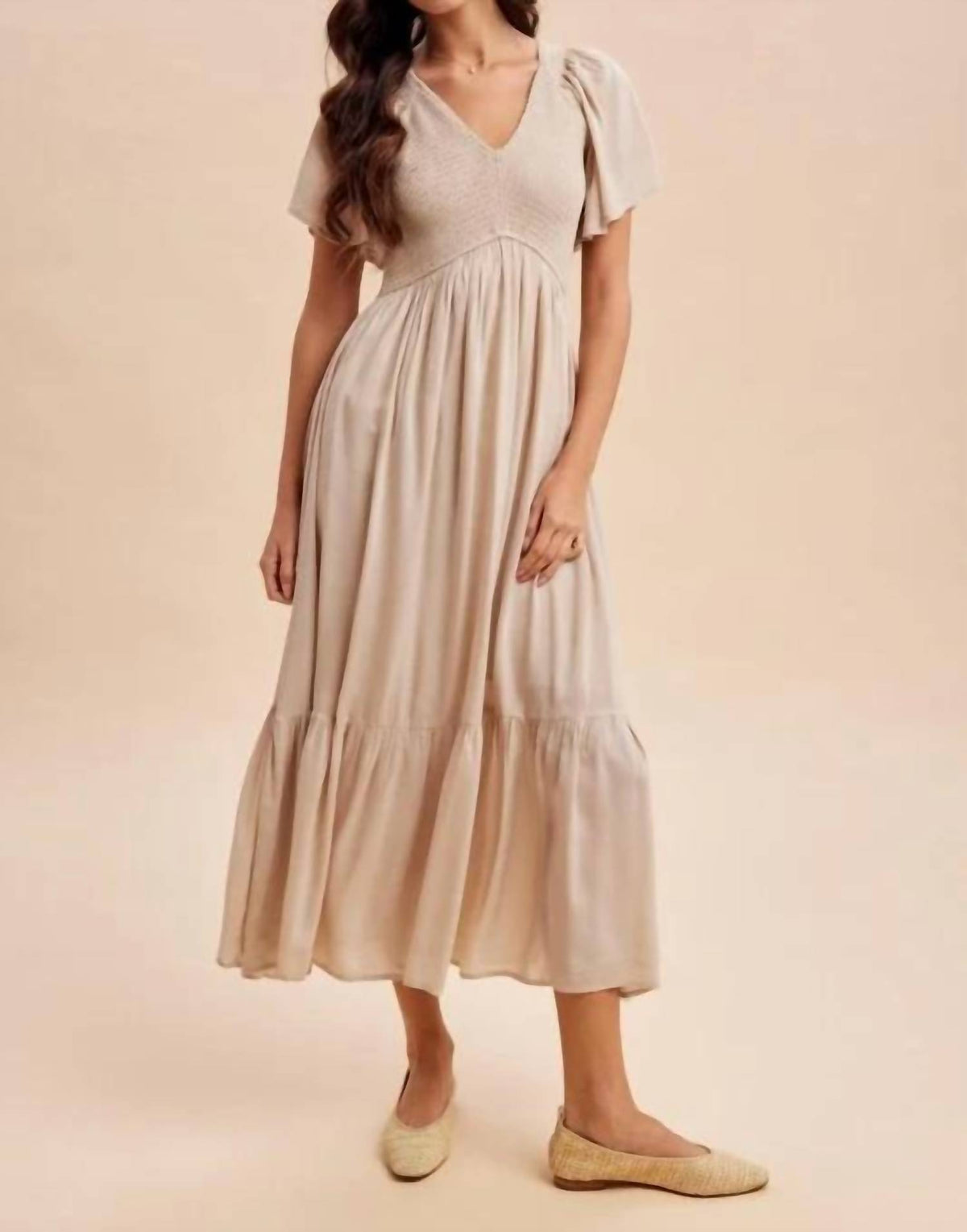 In-Loom - Modal Smocked Dress